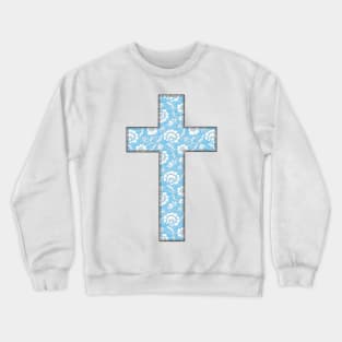 Christian Cross Crewneck Sweatshirt